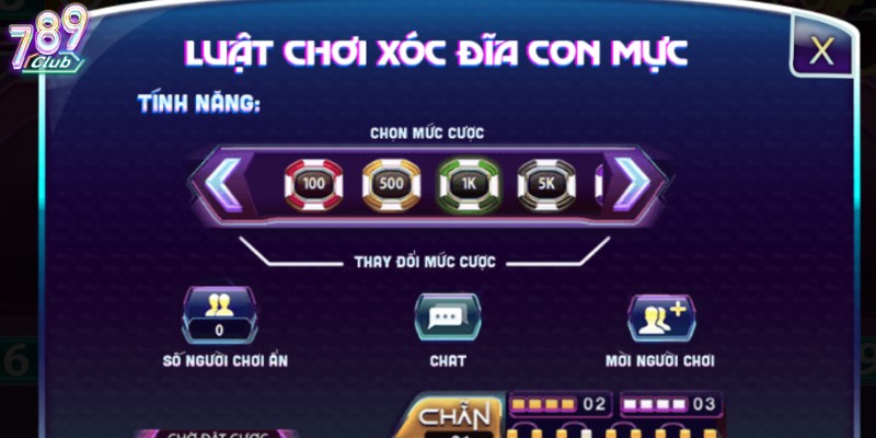 Luật chơi xóc đĩa 