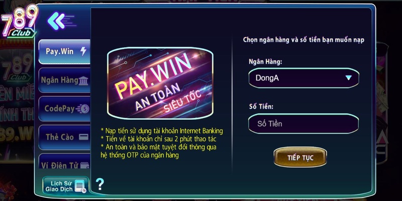 Thanh toán bằng ứng dụng Code pay, Giftcode